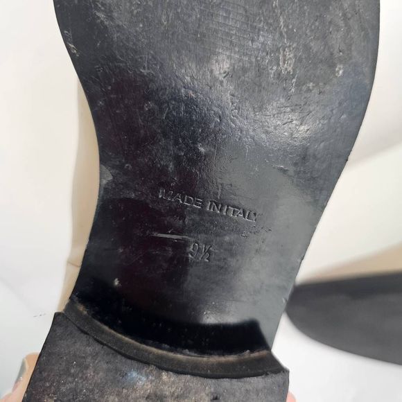 Everlane Italian Leather Chelsea Boots Tan 9.5 - Picture 11 of 12